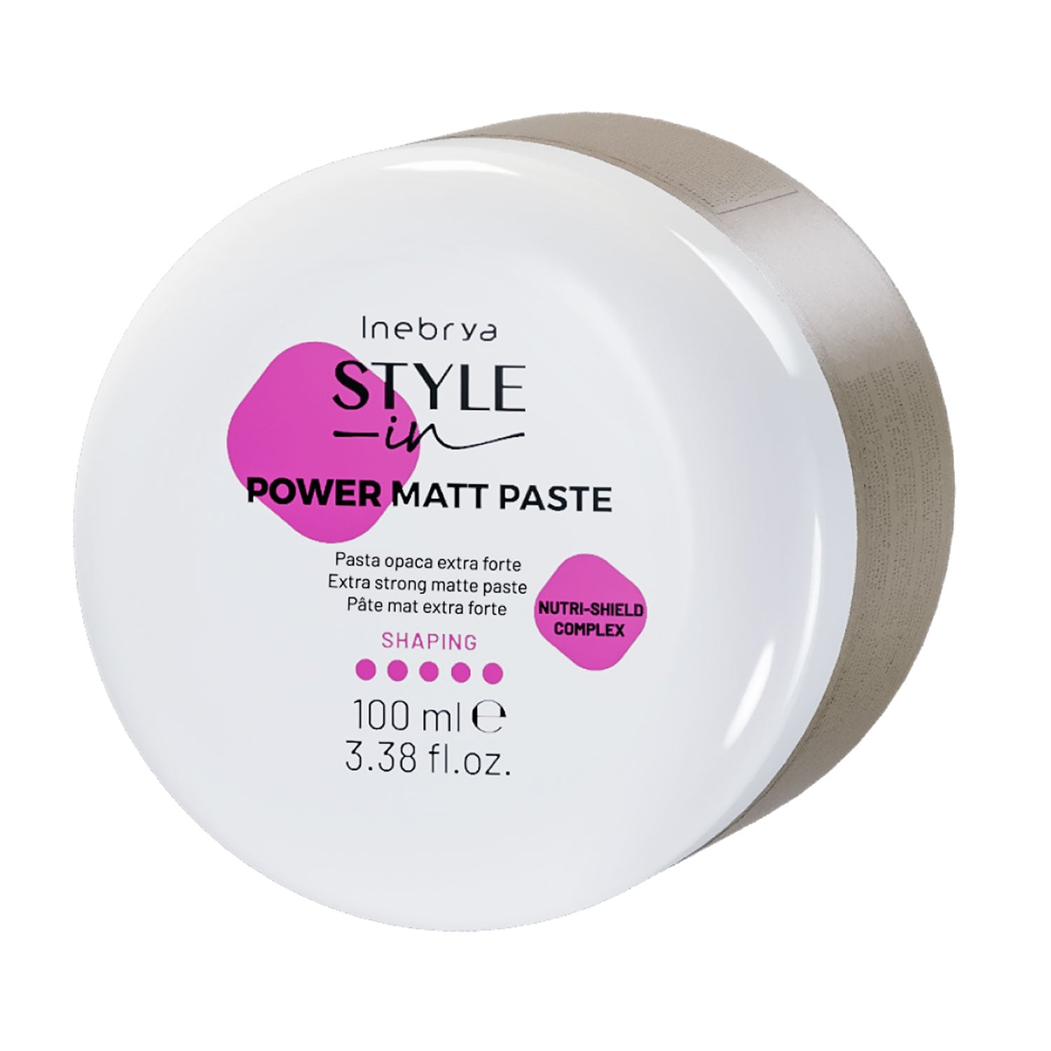 Матова моделювальна паста для волосся Inebrya Style-In Power Matt Paste, 100 мл